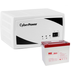 Комплект источник бесперебойного питания CyberPower SMP350EI + АКБ 75Ач