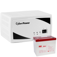 Комплект источник бесперебойного питания CyberPower SMP550EI + АКБ 75Ач