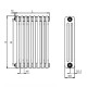 Радиатор отопления Rifar TUBOG TUB 3180-06
