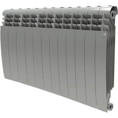 Радиатор отопления Royal Thermo BiLiner 500 Silver Satin 12 секц.