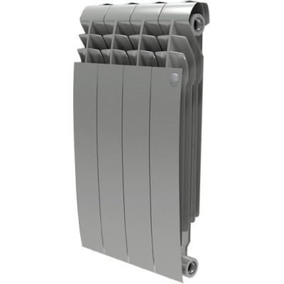 Радиатор отопления Royal Thermo BiLiner 500 Silver Satin 4 секц.