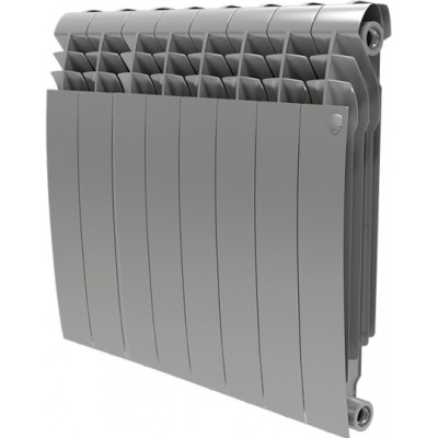 Радиатор отопления Royal Thermo BiLiner 500 Silver Satin 8 секц.
