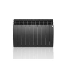 Радиатор отопления Royal Thermo Biliner Alum 500 Noir Sable 10 секц.
