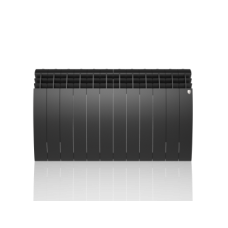Радиатор отопления Royal Thermo Biliner Alum 500 Noir Sable 12 секц.