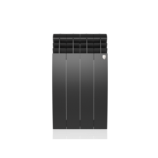 Радиатор отопления Royal Thermo Biliner Alum 500 Noir Sable 4 секц.