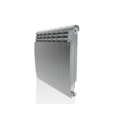 Радиатор отопления Royal Thermo Biliner Alum 500 Silver Satin 8 секц.