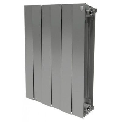 Радиатор отопления Royal Thermo Piano Forte 500 Silver Satin 12 секц.