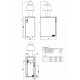 Котел газовый напольный Sime RX 48 E