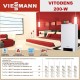 Котел газовый настенный конденсационный одноконтурный Viessmann Vitodens 200-W Vitotronic 100 99 кВт Тип HC1B B2HAK09