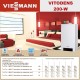 Котел газовый настенный конденсационный одноконтурный Viessmann Vitodens 200-W Vitotronic 100 80 кВт Тип HC1B B2HAK08