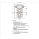 Котел газовый настенный конденсационный Chaffoteaux SYST.EVO HP150 FF