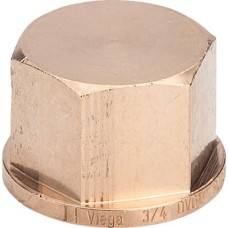 Заглушка Viega модель 3301 1 1/4 арт. 268305, бронза