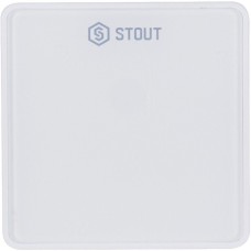 Датчик комнатной температуры Stout C-8r беспроводной, белый (STE-0101-008010)