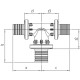 Тройник Rehau с увеличенным боковым проходом 16-25-16 PX