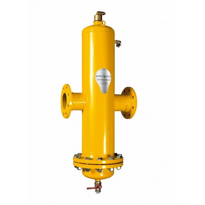 Сепаратор шлама и газа Spirotech Spirocombi Hi-Flow разъемный DN 200 фланцевый