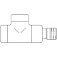 Вентиль обратный Oventrop Combi E проходной DN 15, антрацит