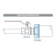 Переходник VALTEC 1 1/4 х 1 внутренняя-наружная резьба, никелированная латунь