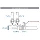 Пробка резьбовая VALTEC 3/4 наружная резьба, никелированная латунь