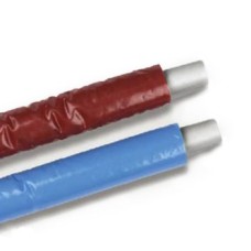 Труба KAN-therm из полиэтилена повышенной термостойкости РЕ-RT EVOH в теплоизоляции, 32х4,4 красная
