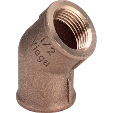Отвод Viega Rp 2 , бронза, модель 3120 внутренняя резьба, 45 градусов