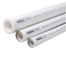 Полипропиленовая труба VALTEC армированная алюминием PP-ALUX PN 25, VTp.700.AL25.50, 50x8,3 мм