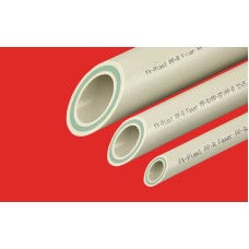 Труба полипропиленовая (PPR/GF) FV-Plast Faser PN20 32х5.4 стекловолоконный слой (1 метр), 107032Z