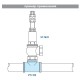 Тройник VALTEC 3/4 (VTr,132,N,0005) внутренняя-наружная резьба, никелированная латунь