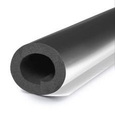 Трубка K-FLEX 25x076-1 ECO black AL CLAD из вспененного каучука с трехслойным покрытием