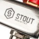 Коллектор Stout из нержавеющей стали в сборе с расходомерами 1/3/4x5, SMS 0907 000005