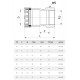 Соединение Viega Megapress с внутренней резьбой Ду 32 - 1 1/4 х Rp 1 1/4, модель 4212