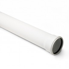 Труба PRO AQUA Stilte Белая для внутренней канализации 75x500