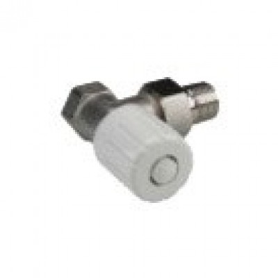 Ручной клапан Honeywell угловой Optimal-plus (серии V2652) DN15 PN10 1/2, Kvs 2.3