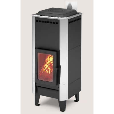 Отопительная печь Теплодар ВЕРТИКАЛЬ Металлика