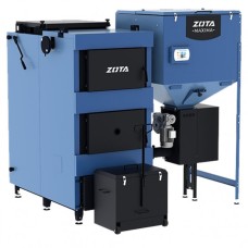 Котел твердотопливный ZOTA MAXIMA-250 кВт (левый)