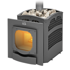 Печь для бани Теплодар БЫЛИНА-СЕТКА-18 Ч Панорама (1.2) (без двери БЫЛИНА 16"/обрамления)