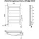 Полотенцесушитель Электрический кабельный Ника ЛД 60/40 прав (-)