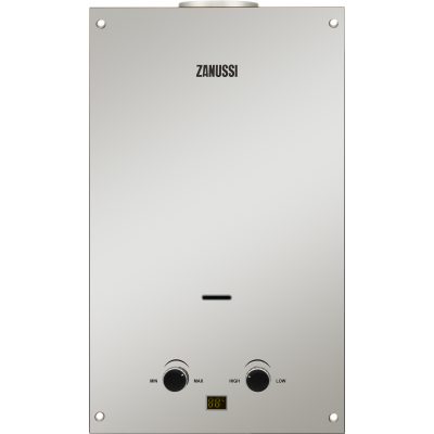 Колонка газовая Zanussi GWH 10 Fonte Glass Mirror